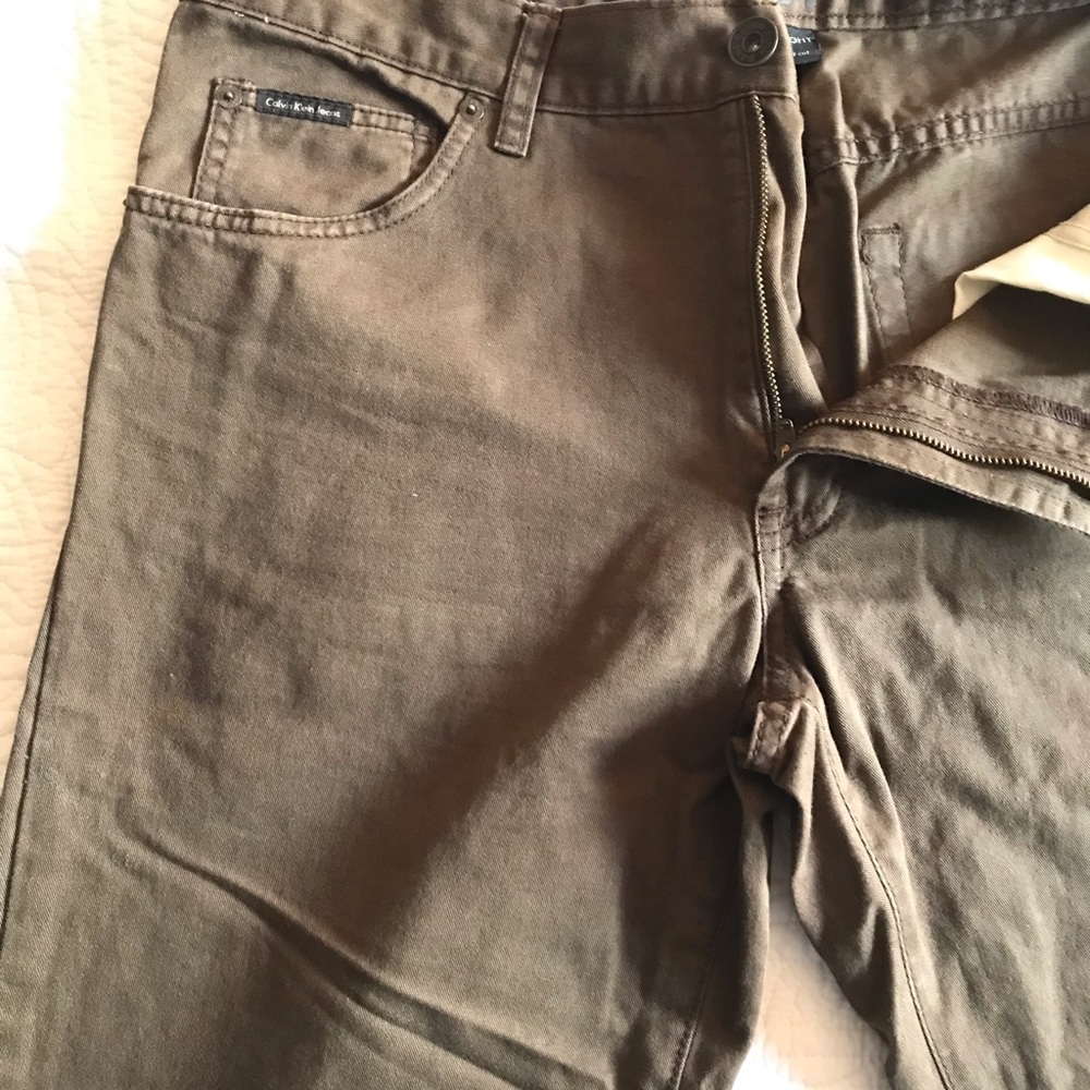 Mens brown Calvin Klein jeans never been worn brand new never never been worn 😎